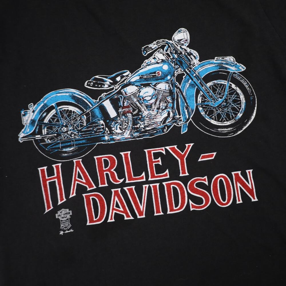 Vintage Harley Davidson Front/Back Graphic T Shirt - Picture 3 of 11